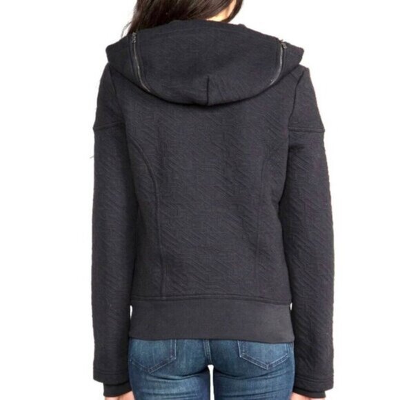 Marc by Marc Jacobs Cleo Quilted Fleece-Lined Jacket Black – S - Picture 5 of 15